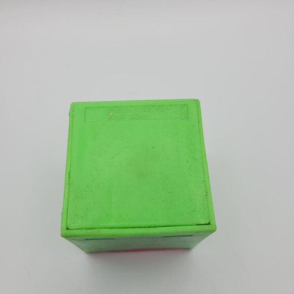 1972 Mattel Alphabet Pop Up Block Toy Plastic Vintage Letter B Boy Learn School - Picture 5 of 7